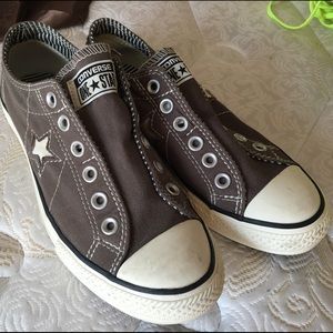 Gray Converse Chuck Taylors One Star Women's 6.5