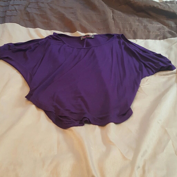 Purple top.
