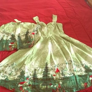 Lindy Bop Renee Alpine Dress/Jacket Set