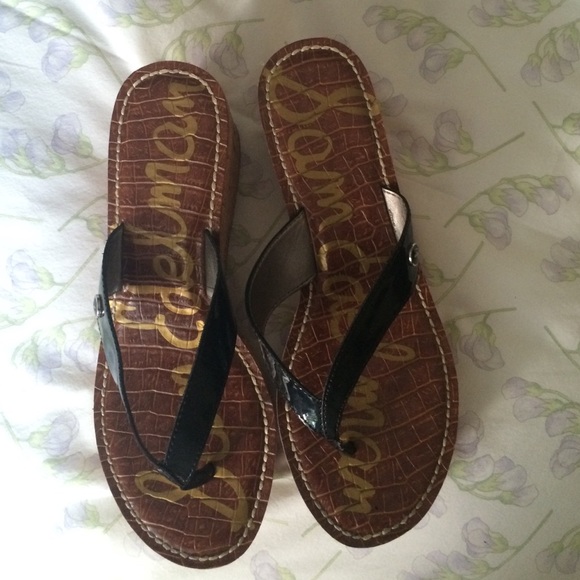 SAM EDELMAN slip on wedges