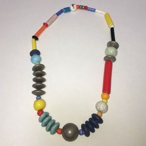 Vintage 80's Ruby Z Necklace