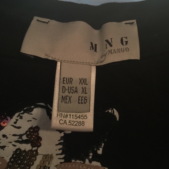 MNG sleeveless sequin top - Picture 3 of 4