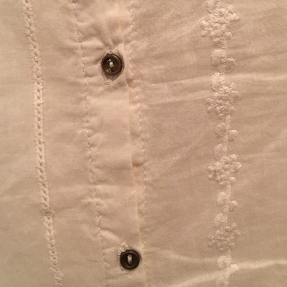 Loose cream roxy tank top - Picture 3 of 4