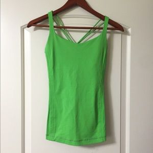Lululemon Free To Be Tank Size 6 Frond Green