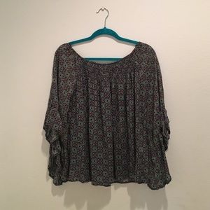 Off the shoulder blouse