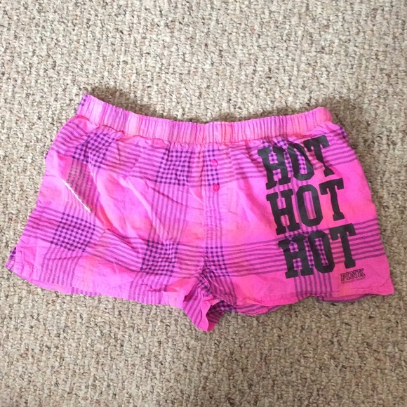 Victoria's Secret pink pajama shorts