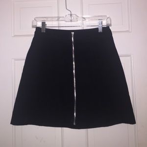 H&M suede skirt