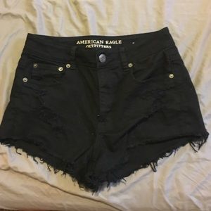 American eagle high rise festival shorts!
