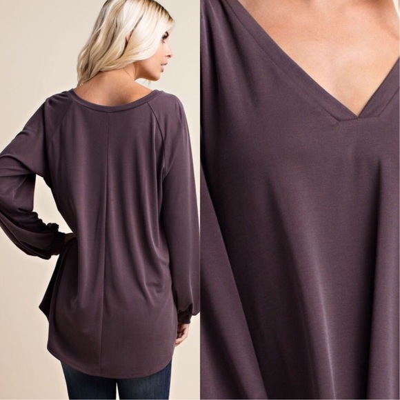 Last one ✔️ Soft and Loose fit long sleeve tops - Picture 3 of 3