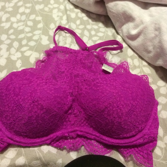 High neck bralette