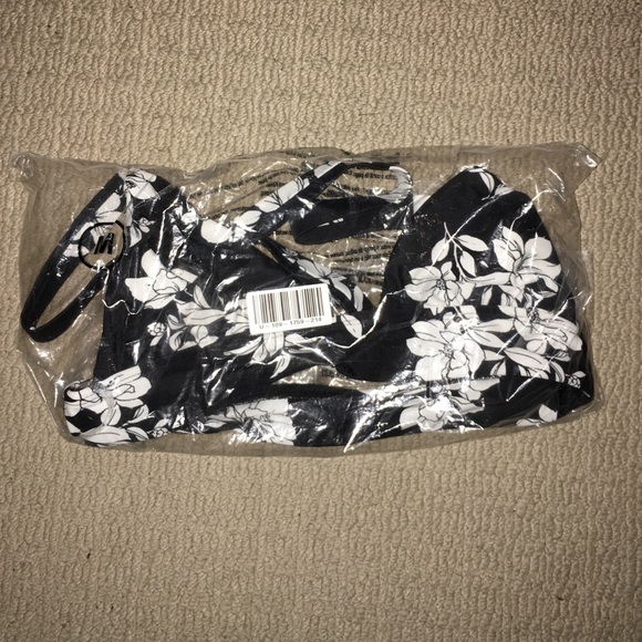 Printed bathing suit top