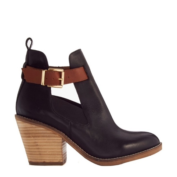ASOS real leather ankle boots