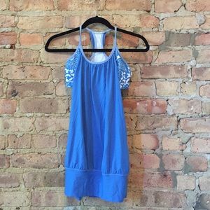 Lululemon yoga top with built in sports bra