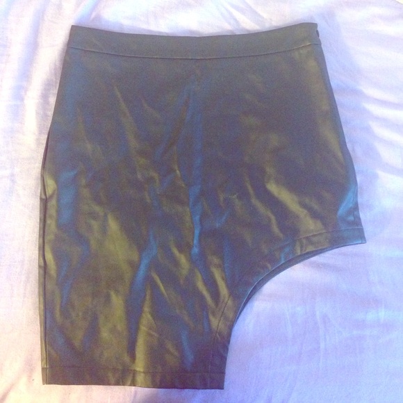 Pleather skirt