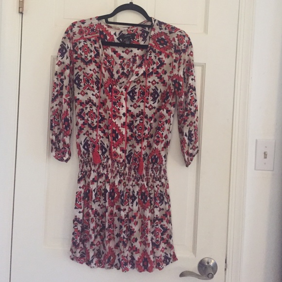 Forever 21 Bohemian dropwaist dress