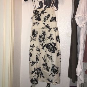 Black and white dress