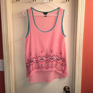 Aztec design Rue 21 top!