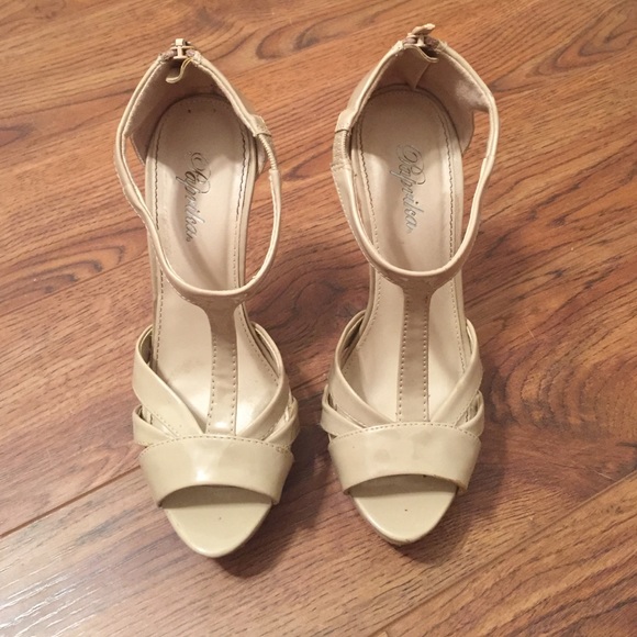 Tan heels