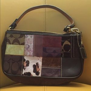 Coach patchwork purse