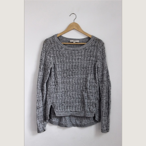 LOFT | Grey Knit Sweater