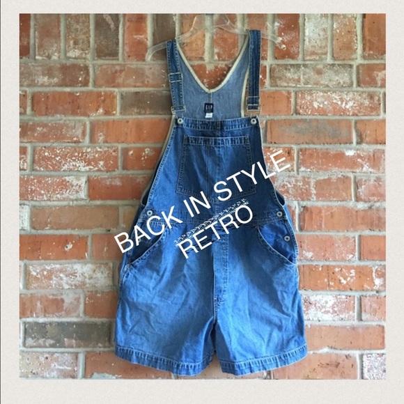 Gap Denim - Gap Overall Shorts XL