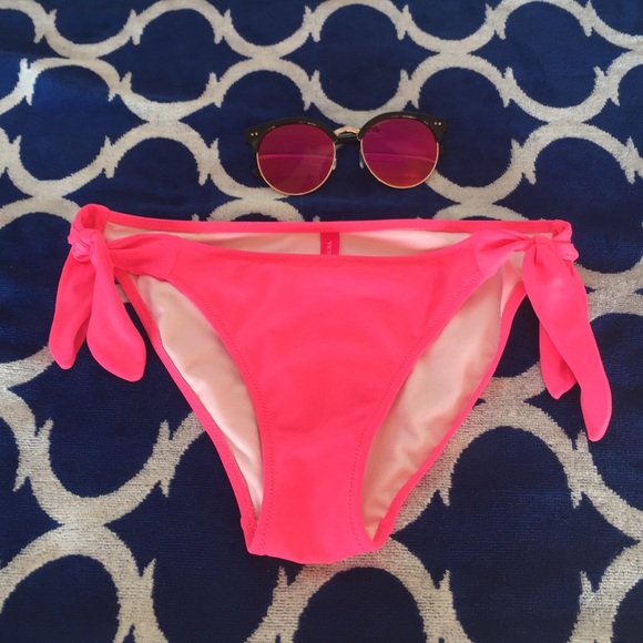 Hot Pink Victoria's Secret Bathing Suit Bottom (S)