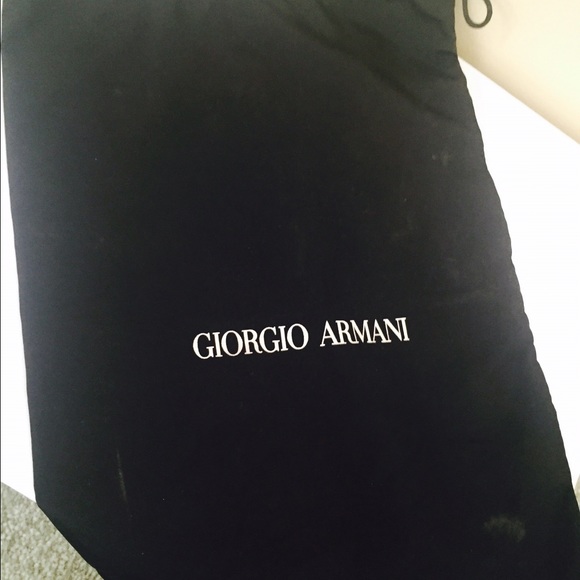 Giorgio Armani Dust Bag Sunglasses Case Black