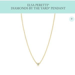 Elsa Peretti Diamonds By The Yard Pendant