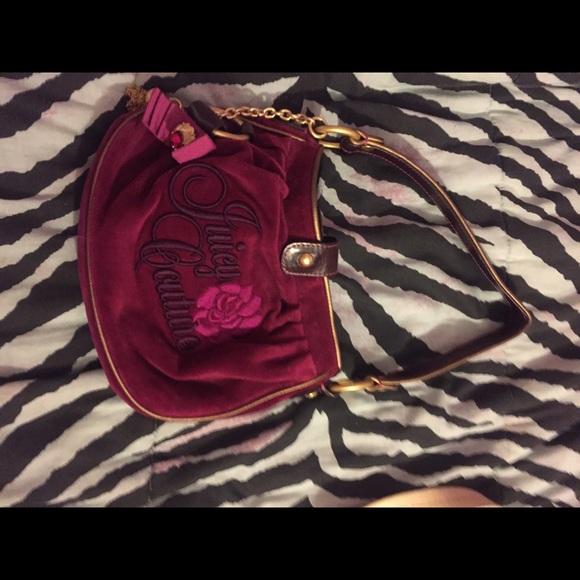 Velour juicy bag