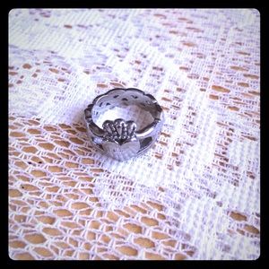 Stainless steel Claddagh ring size 7