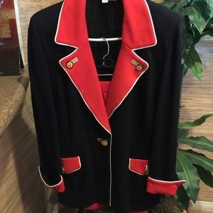 St.John knit suit two piece