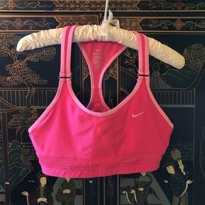 Hot Pink Nike Dri-fit SportsBra