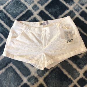 White shorts!