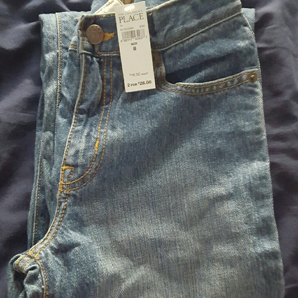 Boys medium wash jeans
