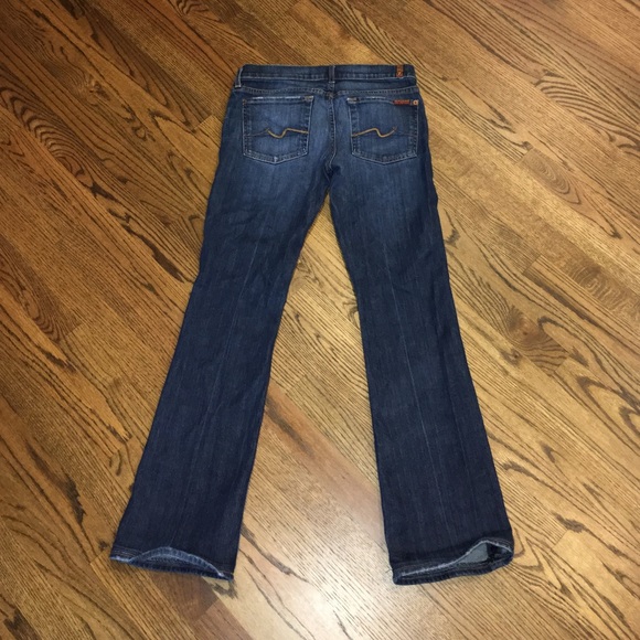 SFAM Distressed Wash Denim in boot cut