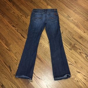SFAM Distressed Wash Denim in boot cut