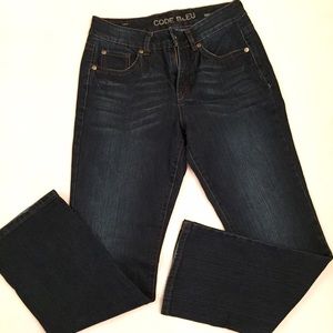 Women's Code Bleu Dark Wash Jeans Sz 6/27 Gwen