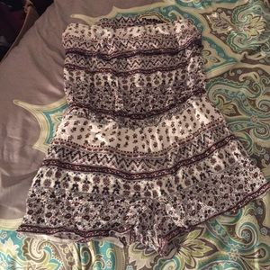 Strapless romper!!❤️