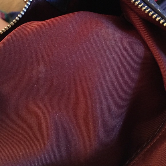 Navy Coach leather hobo - Picture 4 of 4