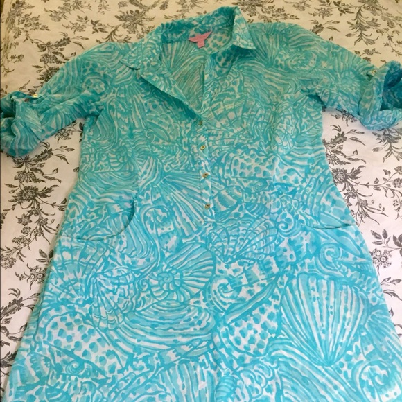 SOLD 🍾 Lilly Pulitzer Sanibel Tunic Dress