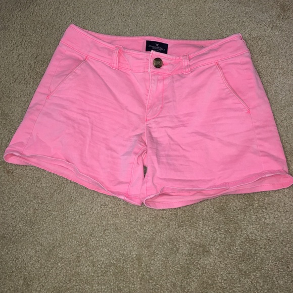 American Eagle pink shorts