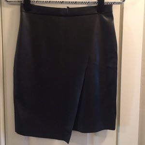 H&M Leather Pencil Skirt - Size 6