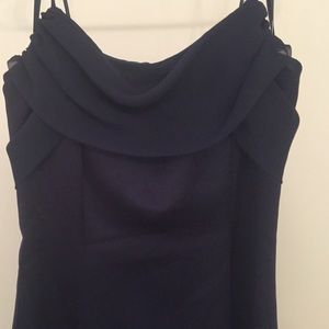 Navy blue dress