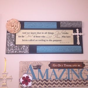 Romans 8:28 decor