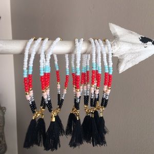 Girls Boho Tassel Bracelet