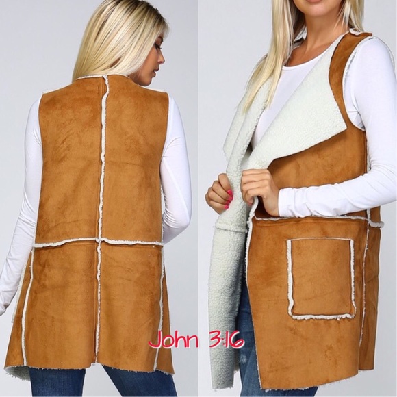 sale✔️Boho suede vests - Picture 2 of 3