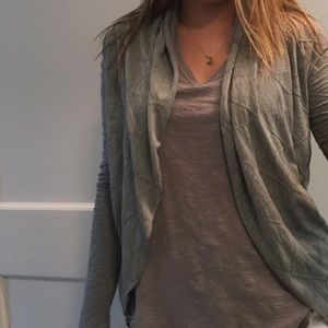 Silence and Noise Gray Light Cardigan