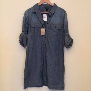 J. Crew Classic Chambray Dress
