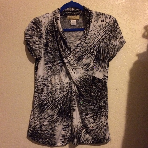Zebra Print Blouse