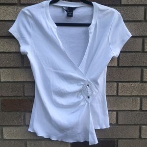 Victoria's Secret Faux Wrap Top